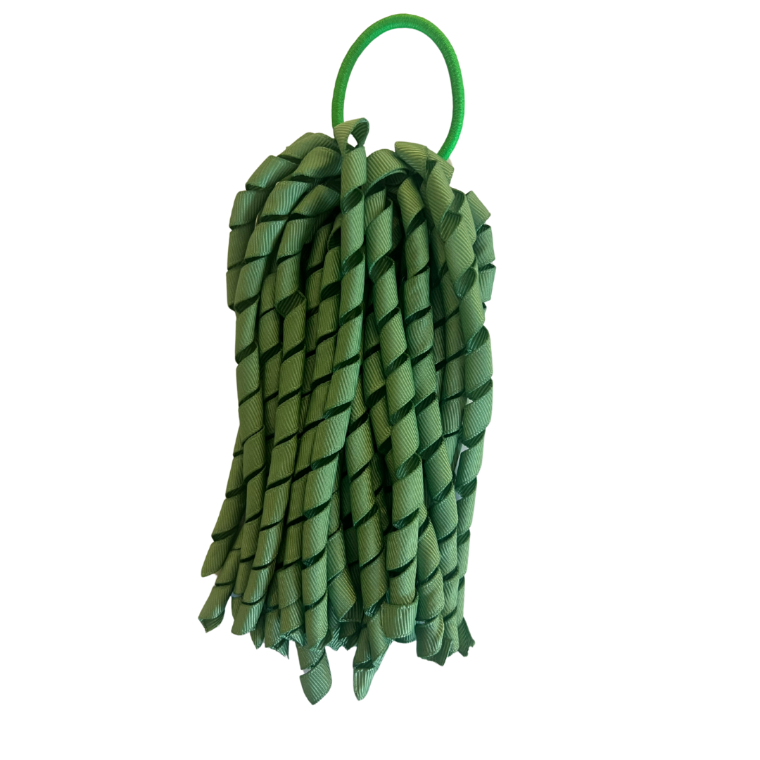 Sage Green Hair Accessories - Ponytails and Fairytales