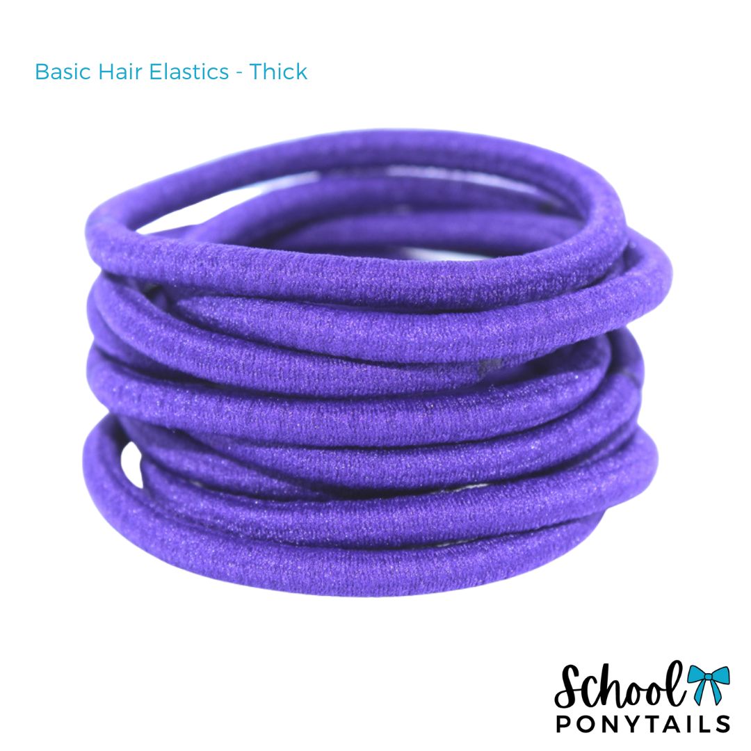 Purple Hair Accessories - Ponytails and Fairytales