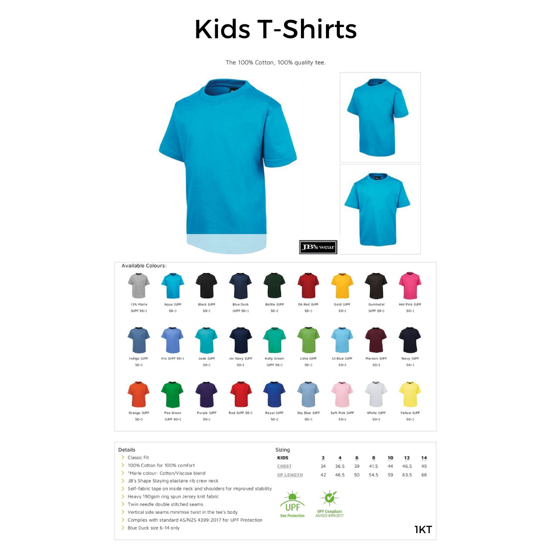 Kids Plain Faction/House T-Shirt - Ponytails and Fairytales