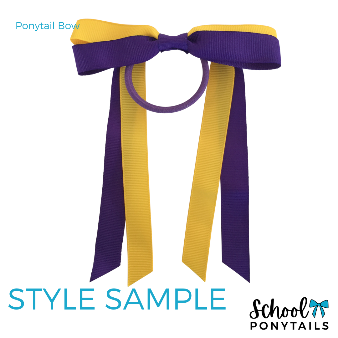 Jade & Red & Royal Blue & White Hair Accessories - Ponytails and Fairytales