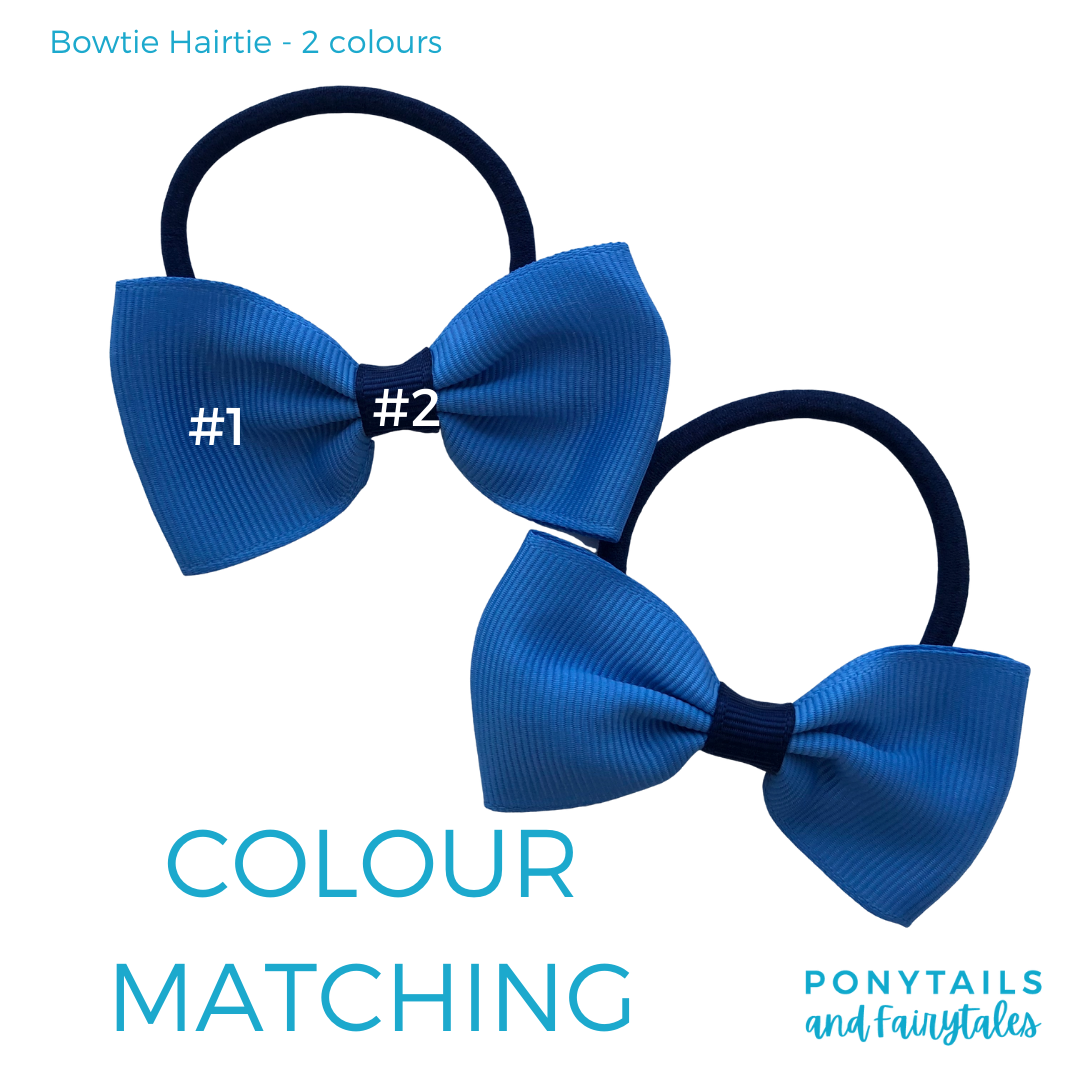 Jade & Red & Royal Blue & White Hair Accessories - Ponytails and Fairytales