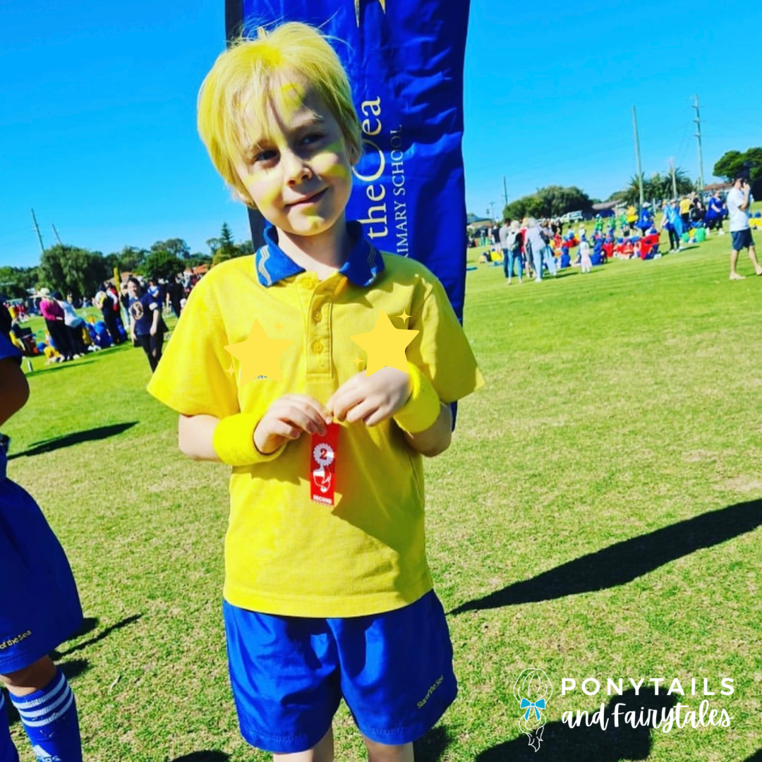 Yellow Coloured Hair Spray 85-100g - Ponytails and Fairytales