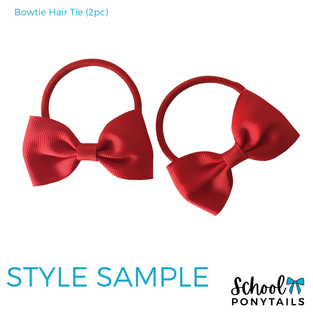 Dark Petrol Green & Orange Hair Accessories - Ponytails and Fairytales