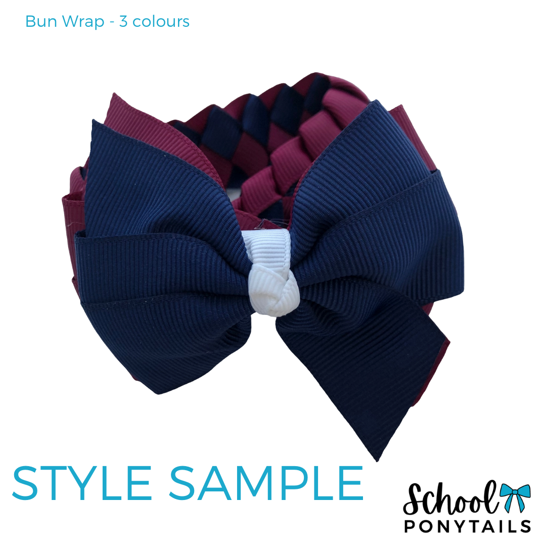 Jade & Red & Royal Blue & White Hair Accessories - Ponytails and Fairytales