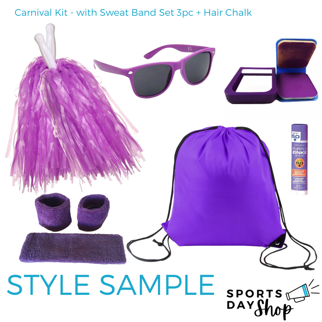 Purple Carnival Kit - Ponytails and Fairytales