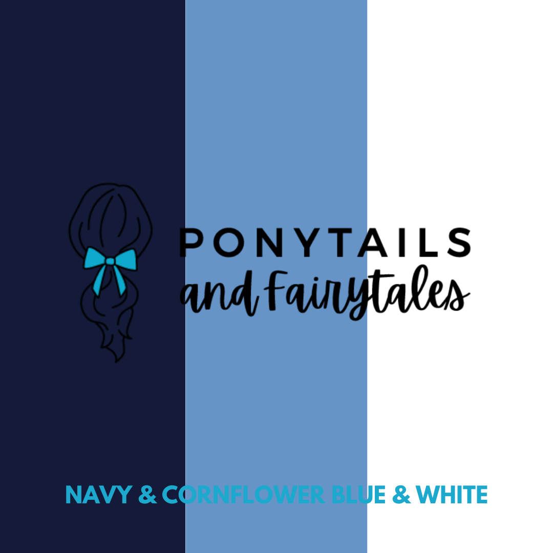 Curly Tie - Combined Colours - Ponytails and Fairytales