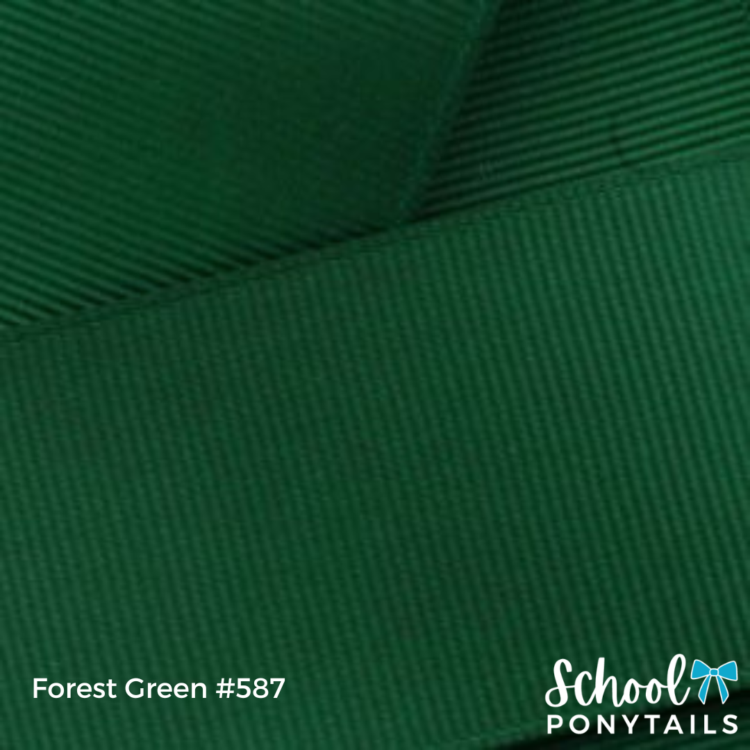 Forest Green Hair Accessories - Ponytails and Fairytales