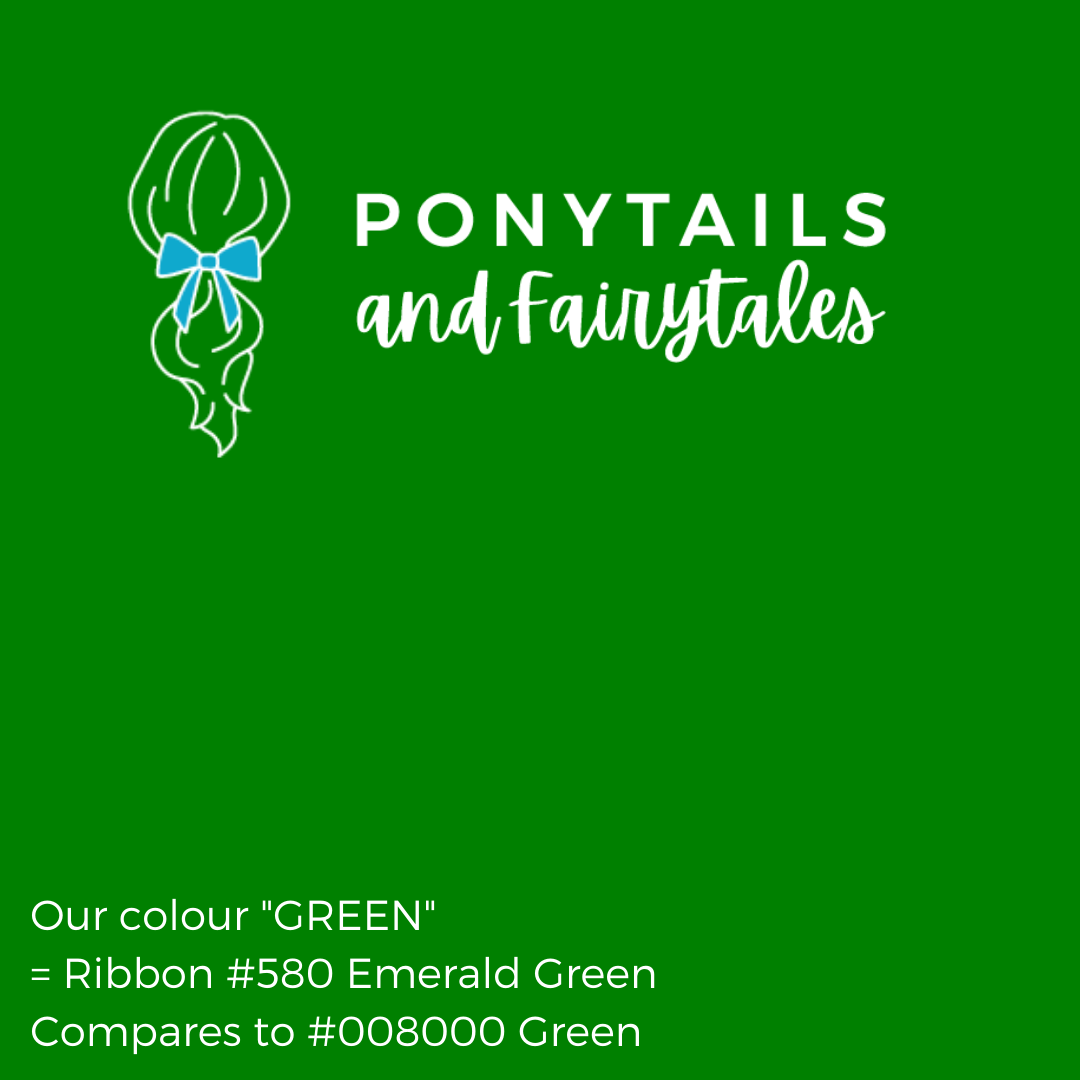 Green Team Sports Day Range - Ponytails and Fairytales