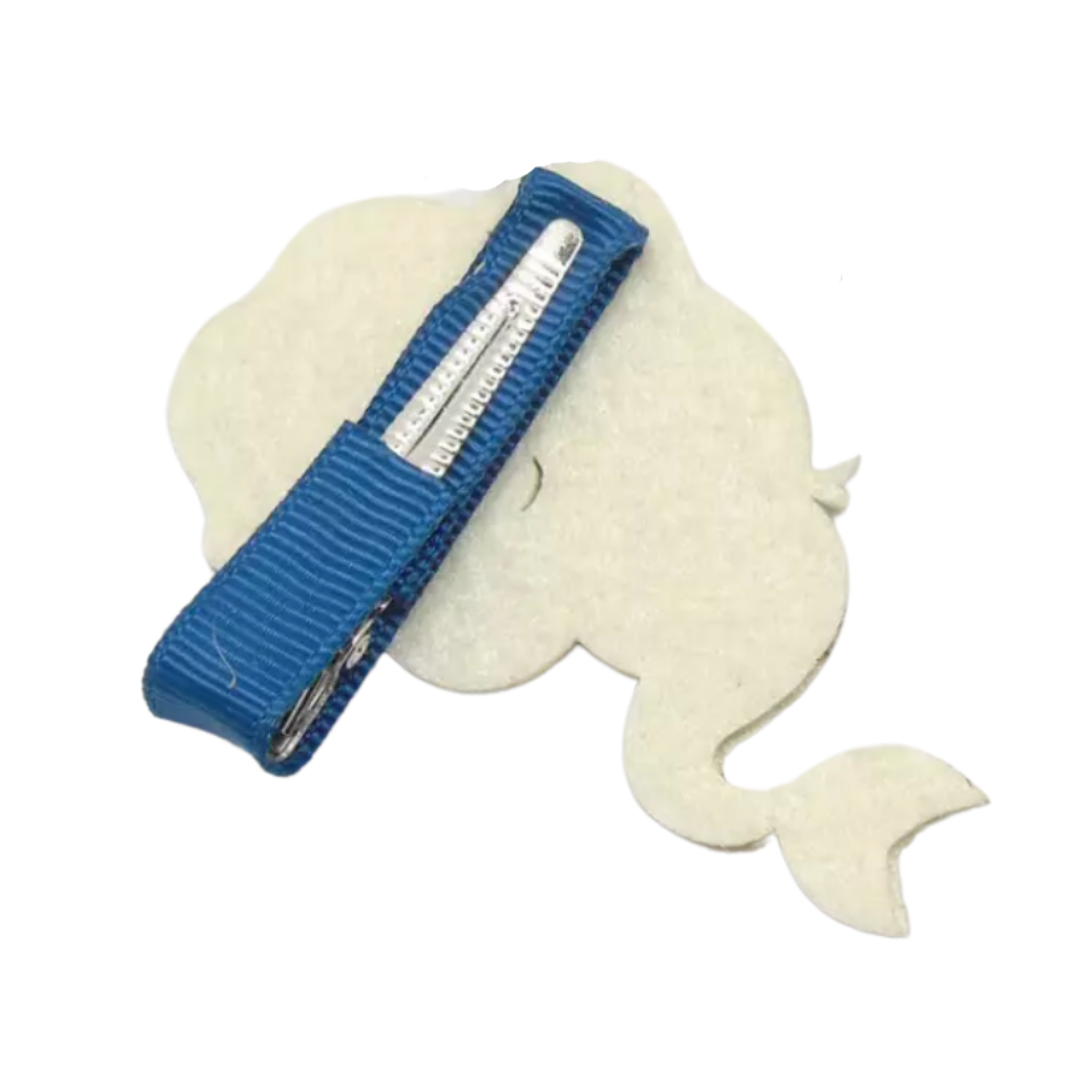 Genevieve the Mermaid Clip - Ponytails and Fairytales