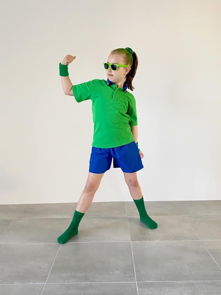 Green Team Sports Day Range - Ponytails and Fairytales