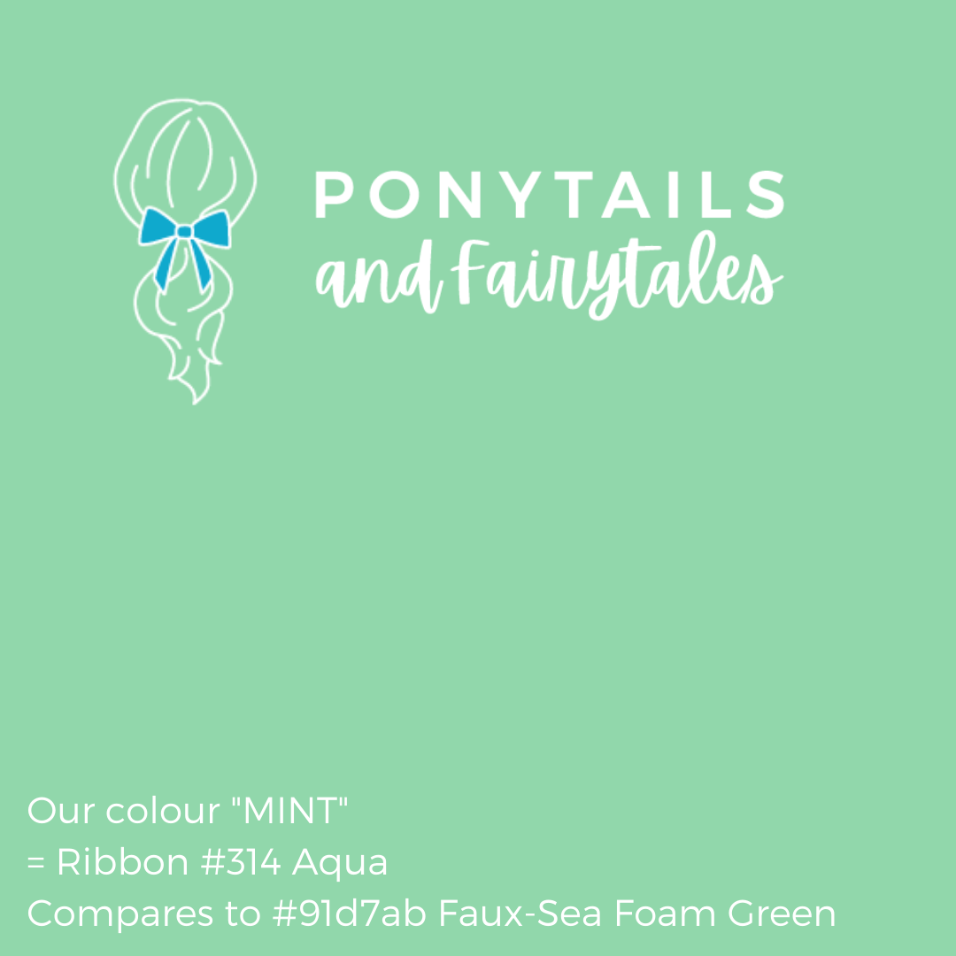 Simple Bow Hair Tie - Ponytails and Fairytales