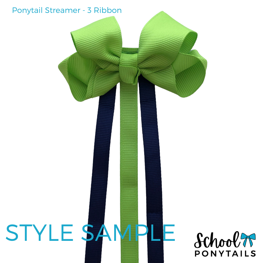 Burgundy & Navy Hair Accessories - Ponytails and Fairytales
