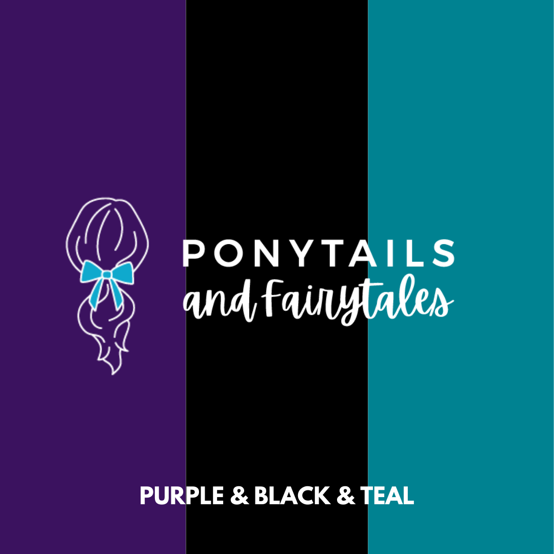 Curly Tie - Combined Colours - Ponytails and Fairytales