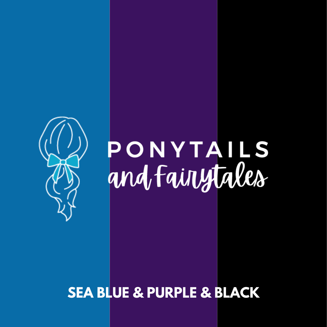 Curly Tie - Combined Colours - Ponytails and Fairytales