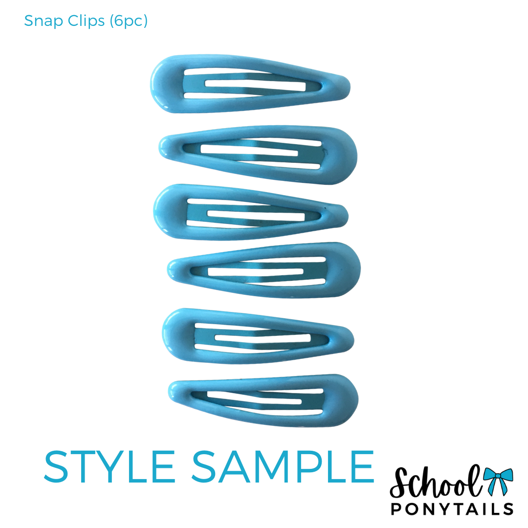 Teal & Black & White Hair Accessories