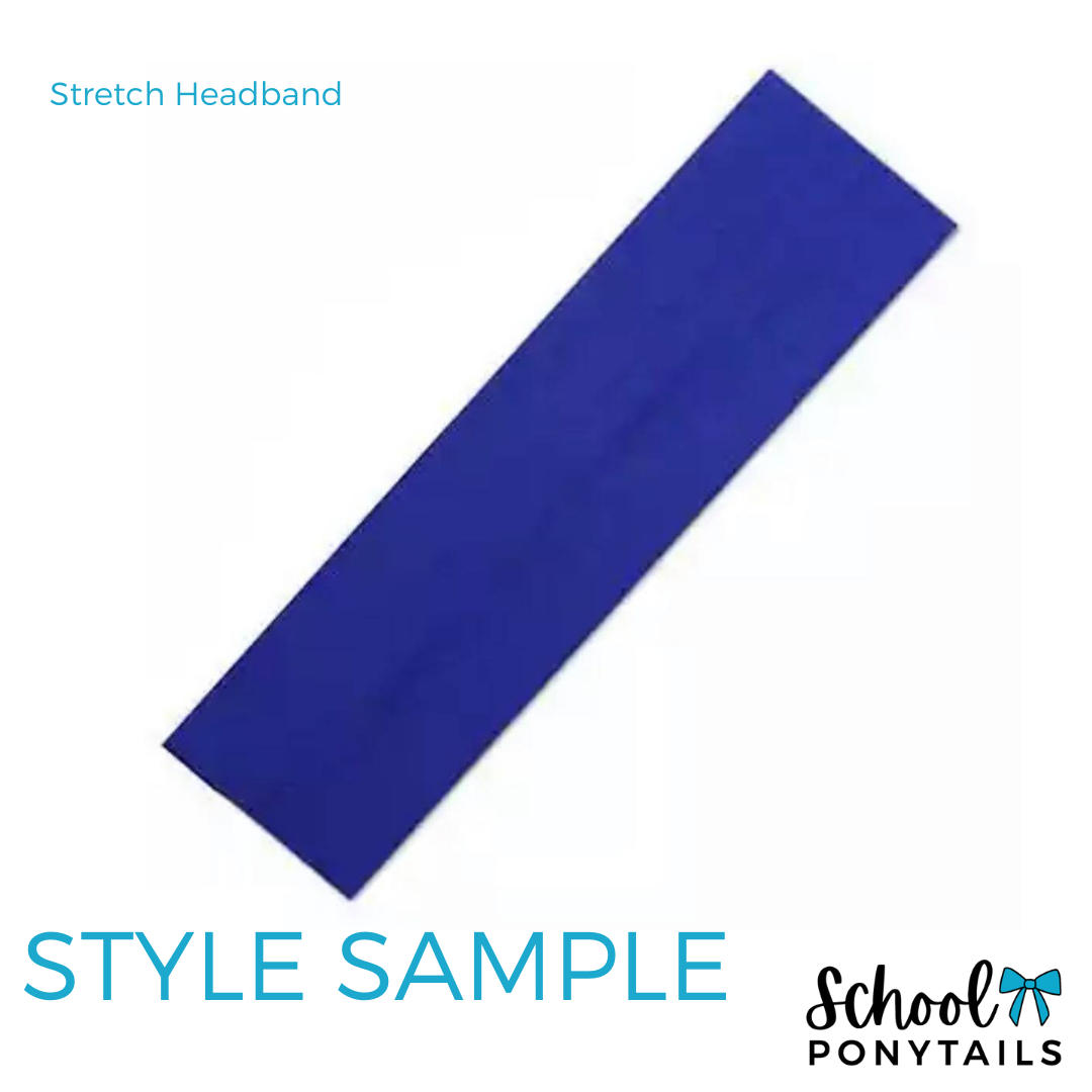 Military Blue Hair Accessories - Ponytails and Fairytales