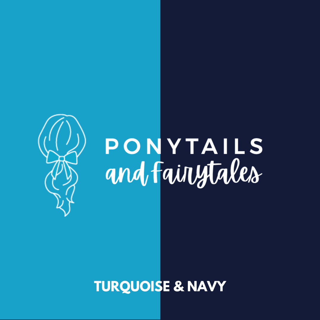 Curly Tie - Combined Colours - Ponytails and Fairytales