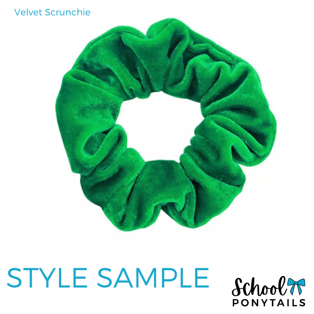 Dark Petrol Green & Orange Hair Accessories - Ponytails and Fairytales