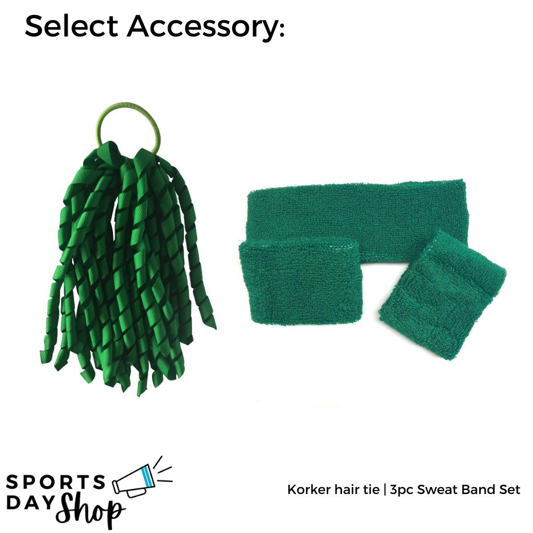 Green Team Sports Day Range - Ponytails and Fairytales