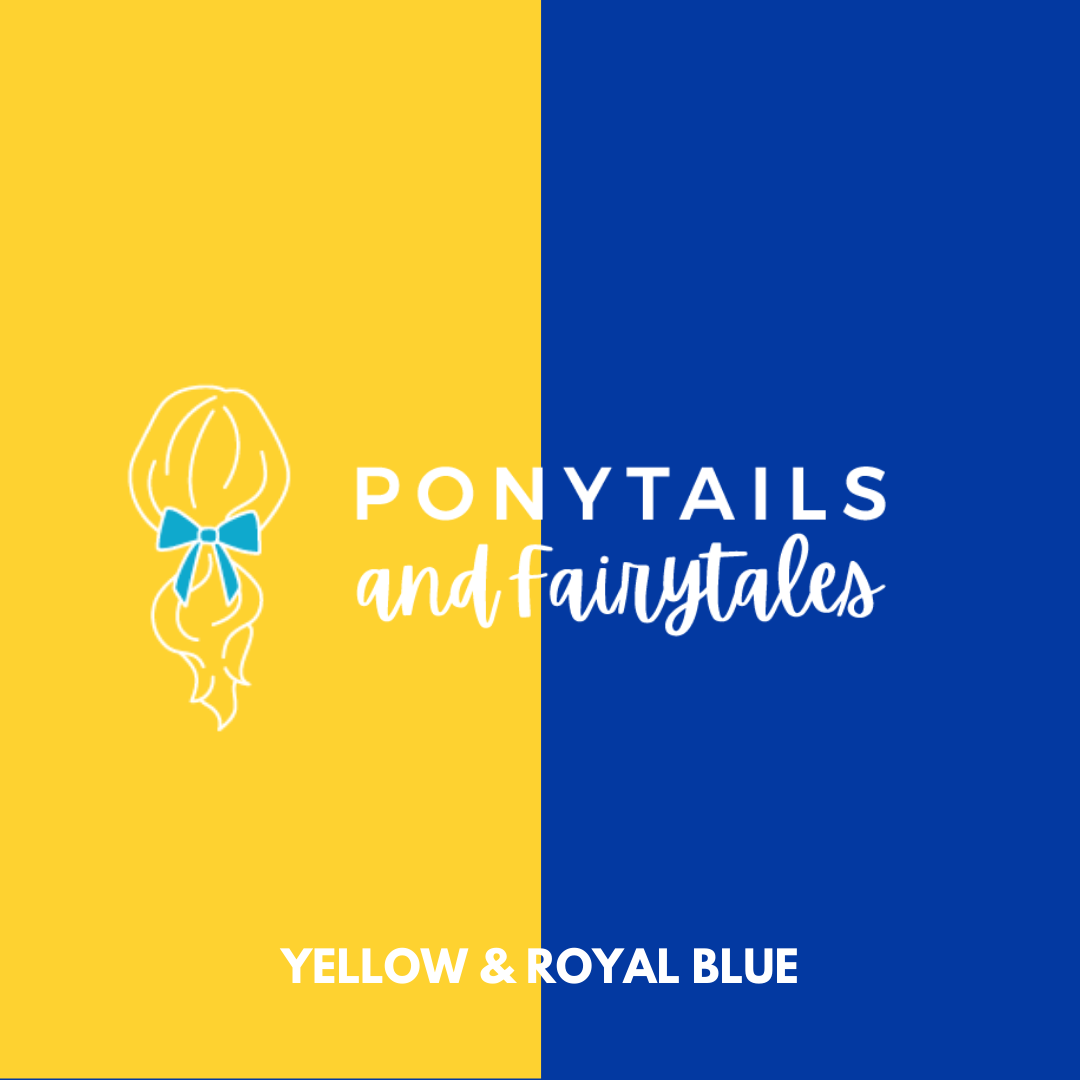 Curly Tie - Combined Colours - Ponytails and Fairytales