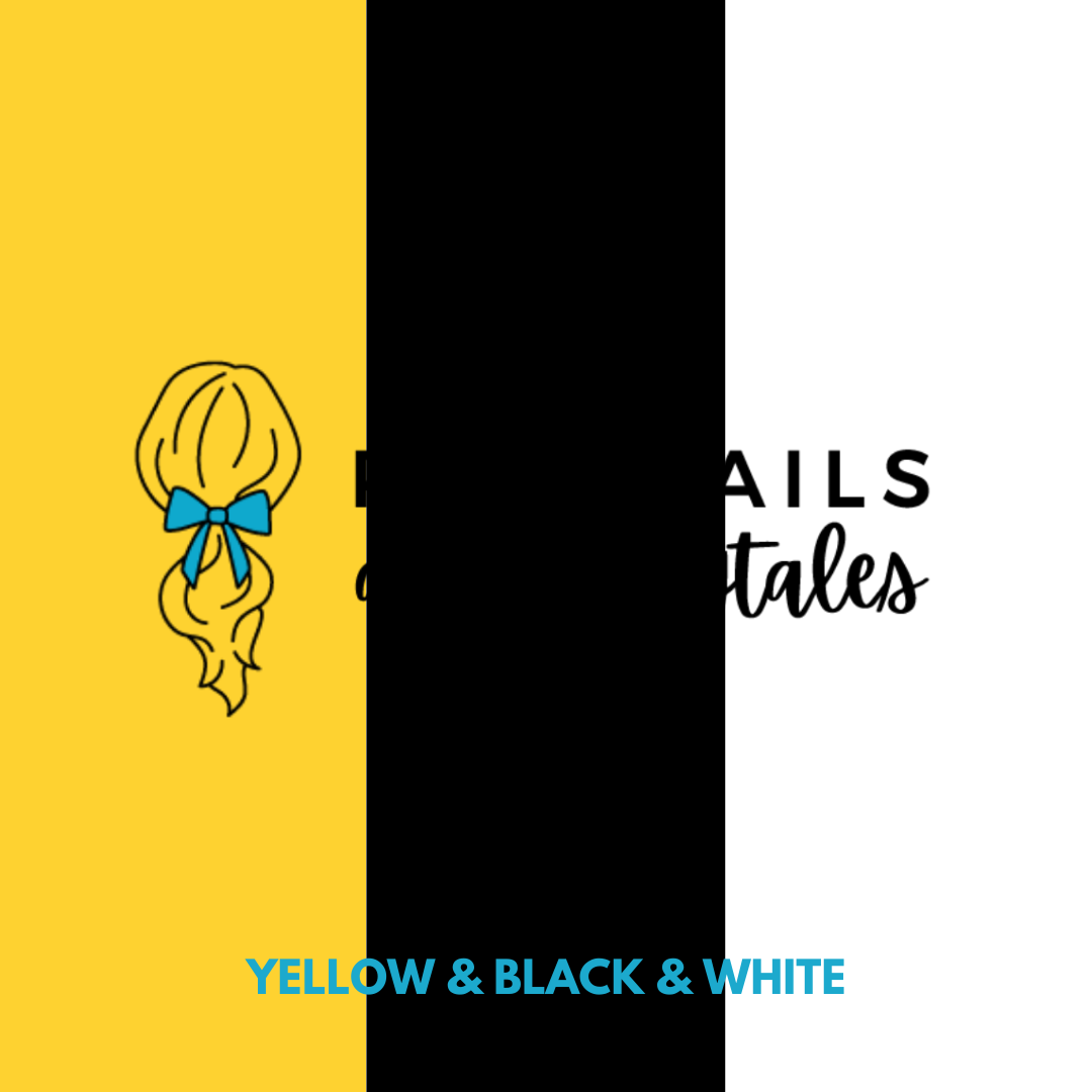 Curly Tie - Combined Colours - Ponytails and Fairytales