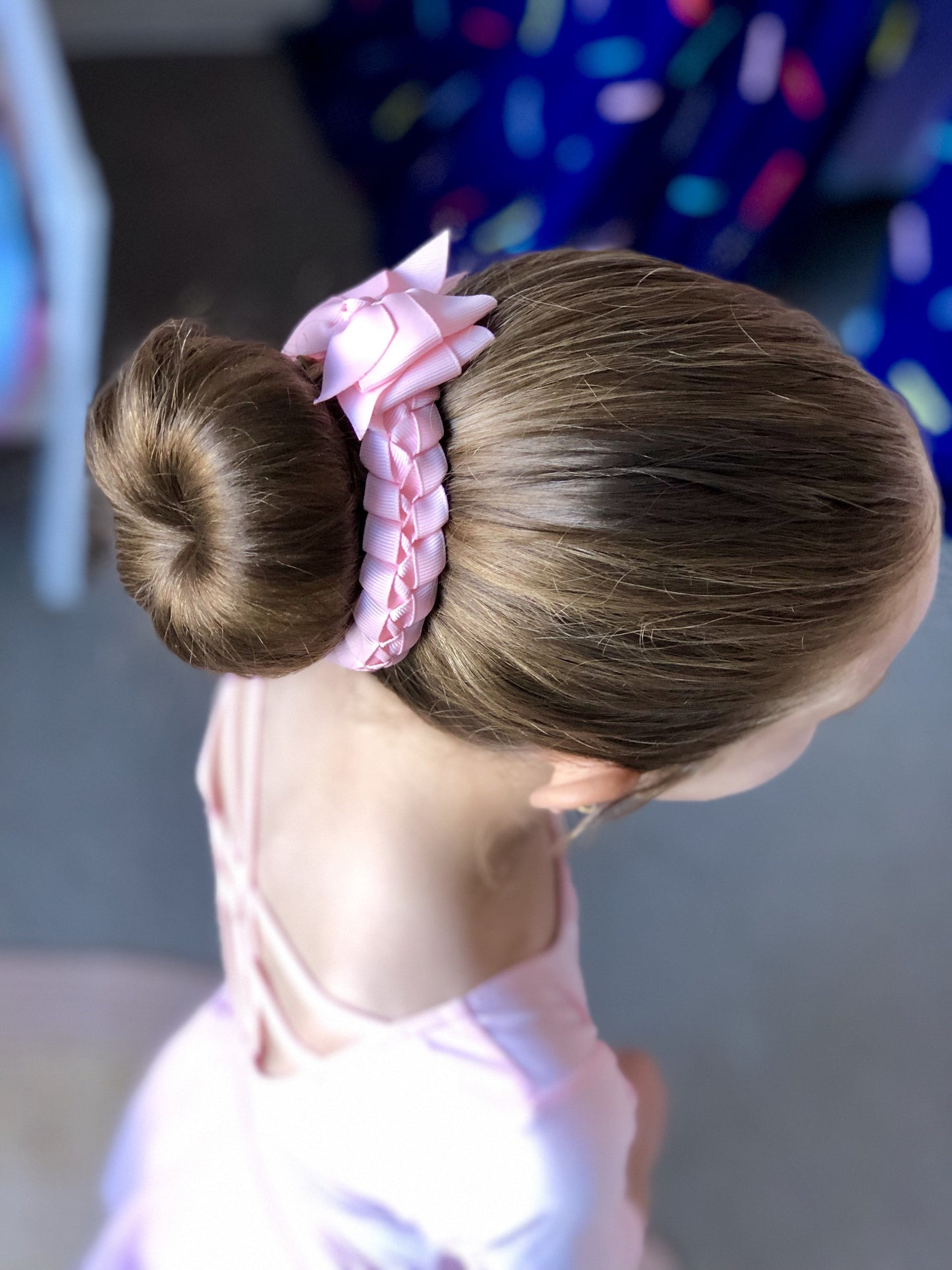Ballet Pink Bun Wrap - Hair clips - School Uniform Hair Accessories - Ponytails and Fairytales