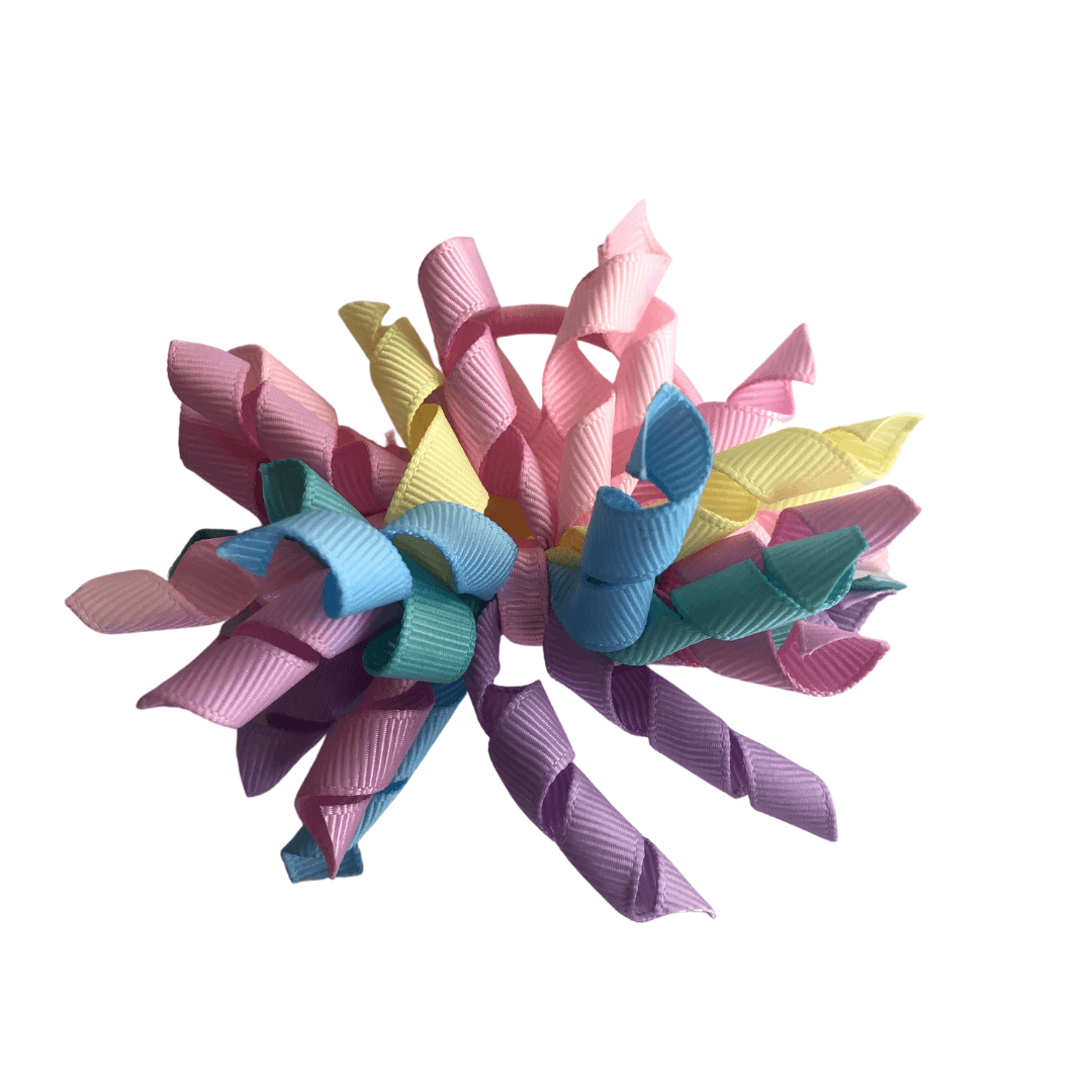 Curly Tie - Combined Colours - Ponytails and Fairytales