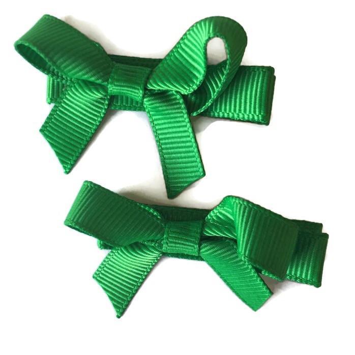 Green Hair Accessories - Ponytails and Fairytales