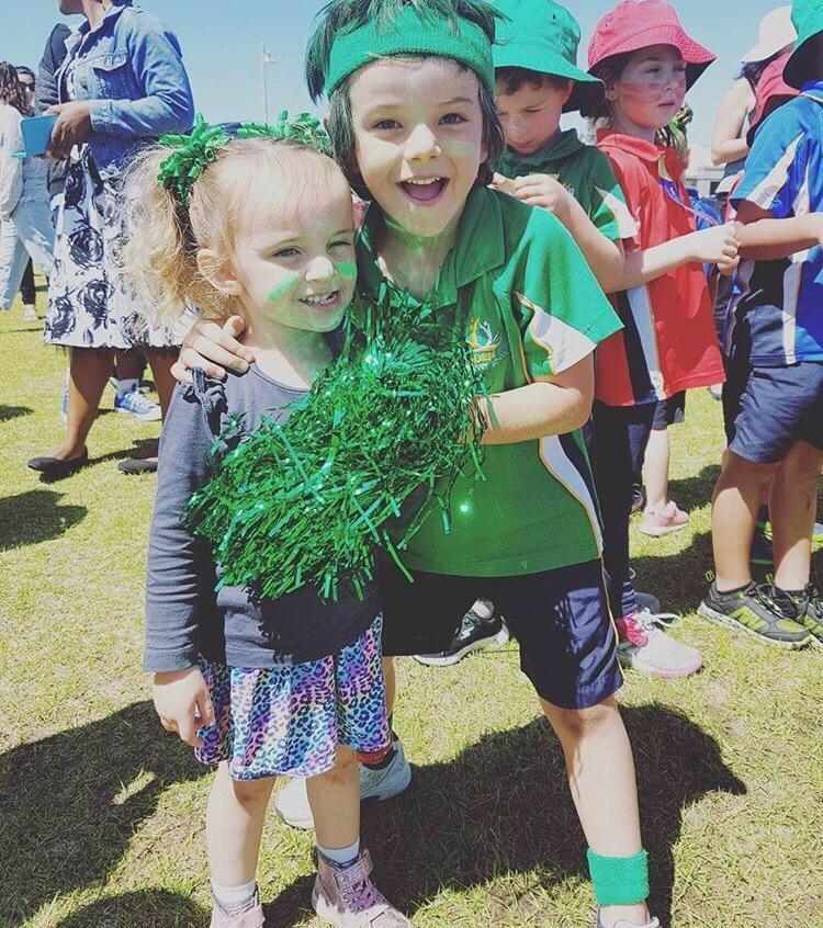 Green Team Sports Day Range - Ponytails and Fairytales