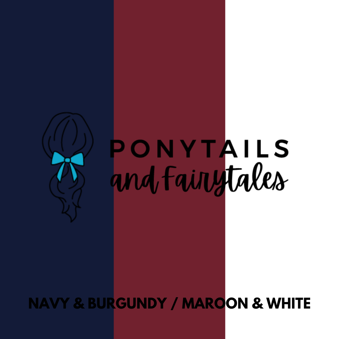 Layered Bows - Combined Colours - Ponytails and Fairytales