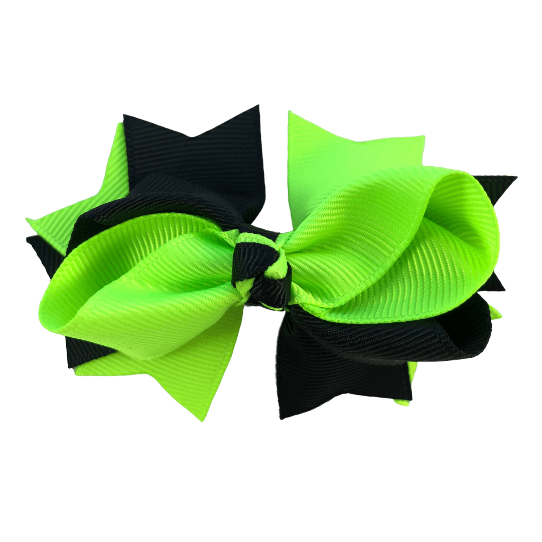 Layered Bows - Combined Colours - Ponytails and Fairytales