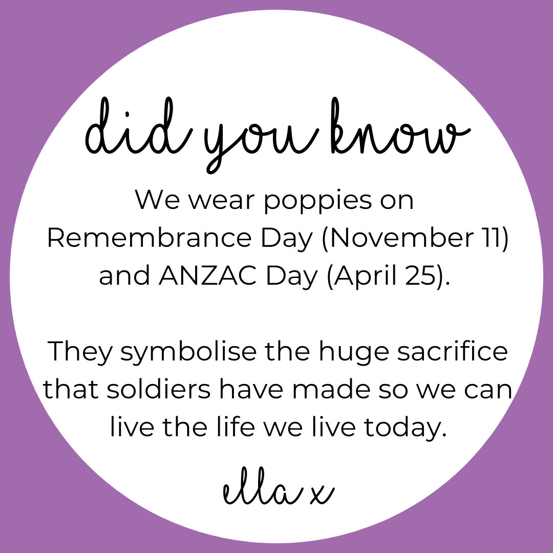 Limited Edition: Remembrance Poppies Covered Buttons Hair clips Ella Made