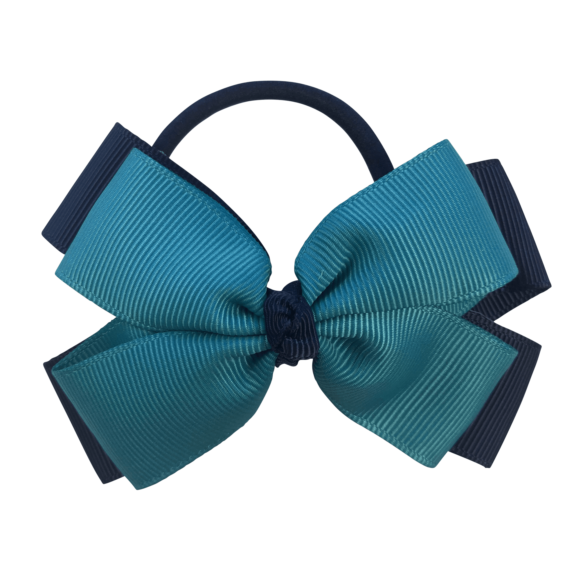 Navy & Teal Hair Accessories - Assorted Hair Accessories - School Uniform Hair Accessories - Ponytails and Fairytales