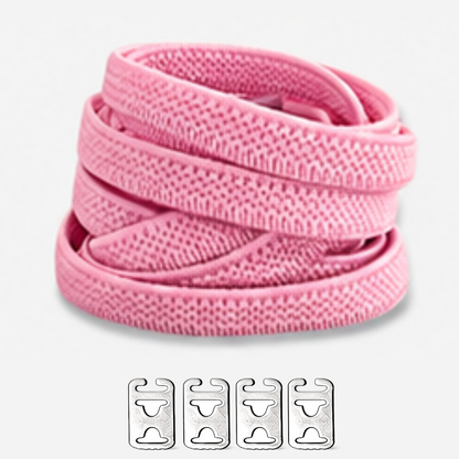 No Tie Elastic Shoelaces - Ponytails and Fairytales