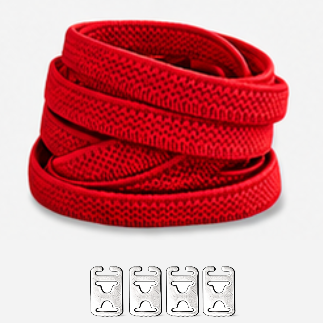 No Tie Elastic Shoelaces - Ponytails and Fairytales