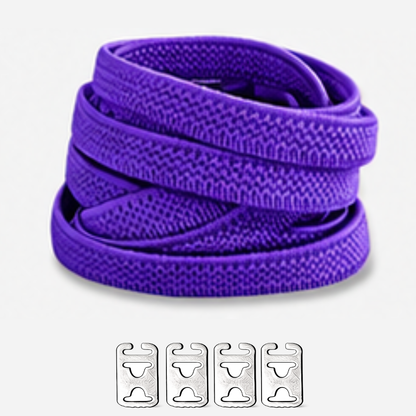 No Tie Elastic Shoelaces - Ponytails and Fairytales