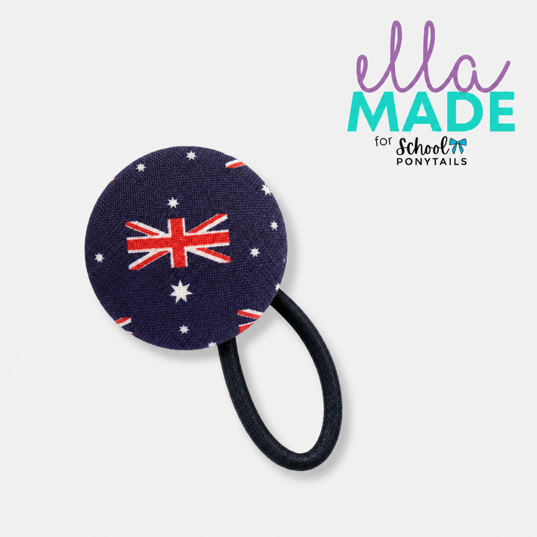 Limited Edition: Aussie Aussie Aussie Covered Buttons - Ponytails and Fairytales