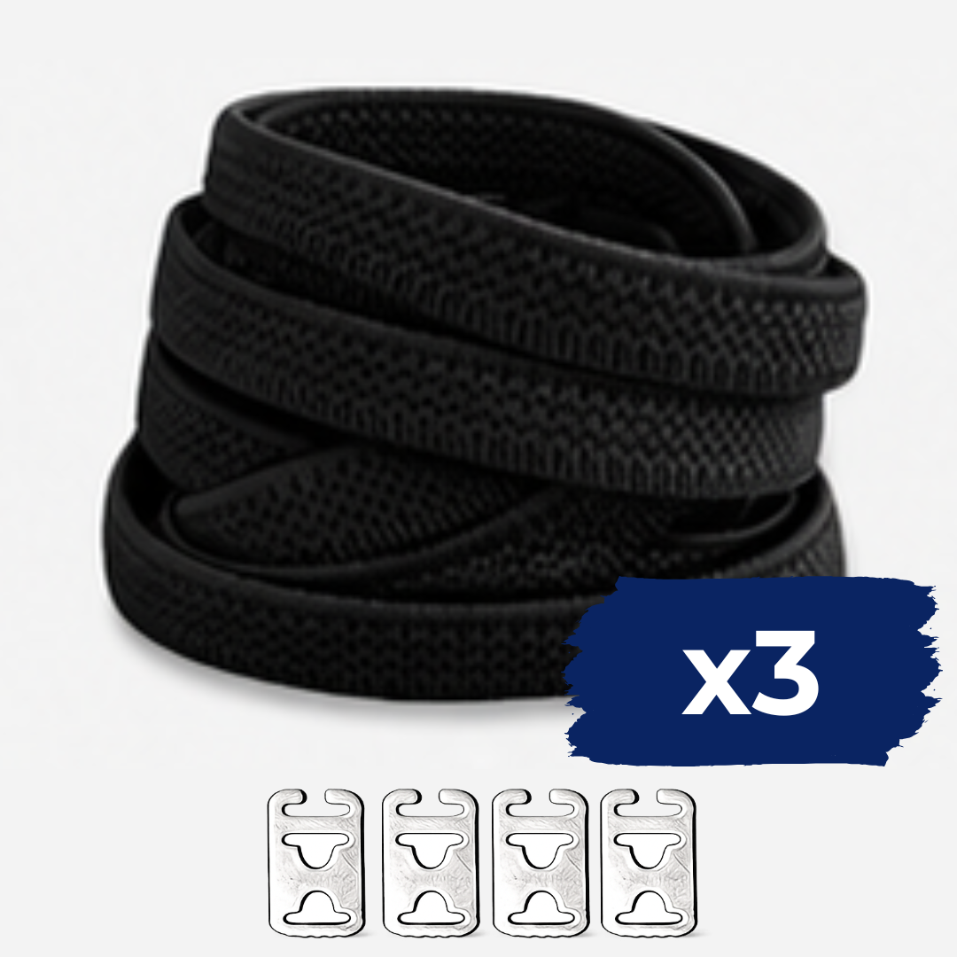 No Tie Elastic Shoelaces - Ponytails and Fairytales