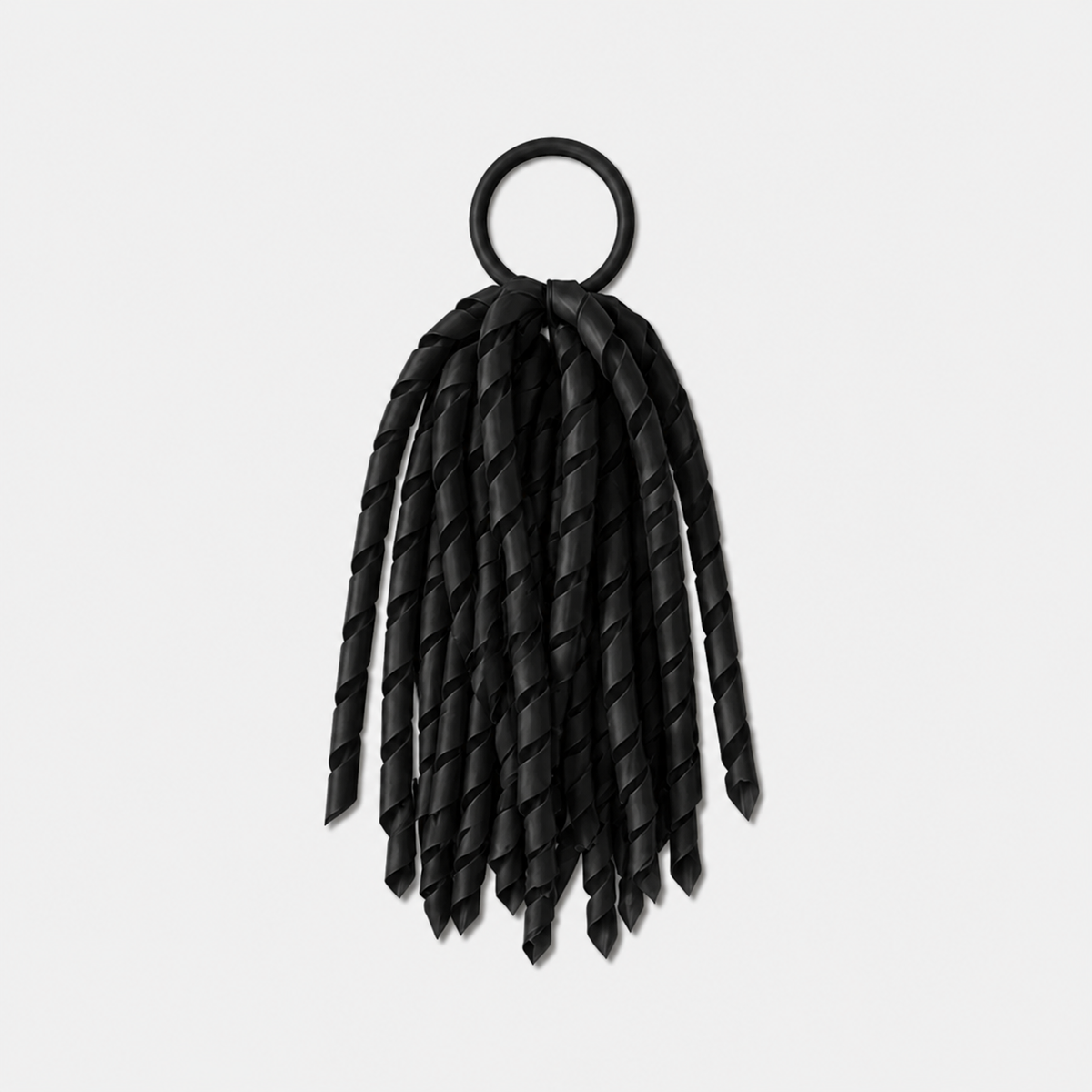 Curly Long Korker Ribbon Hair Tie - Single Colour - Ponytails and Fairytales