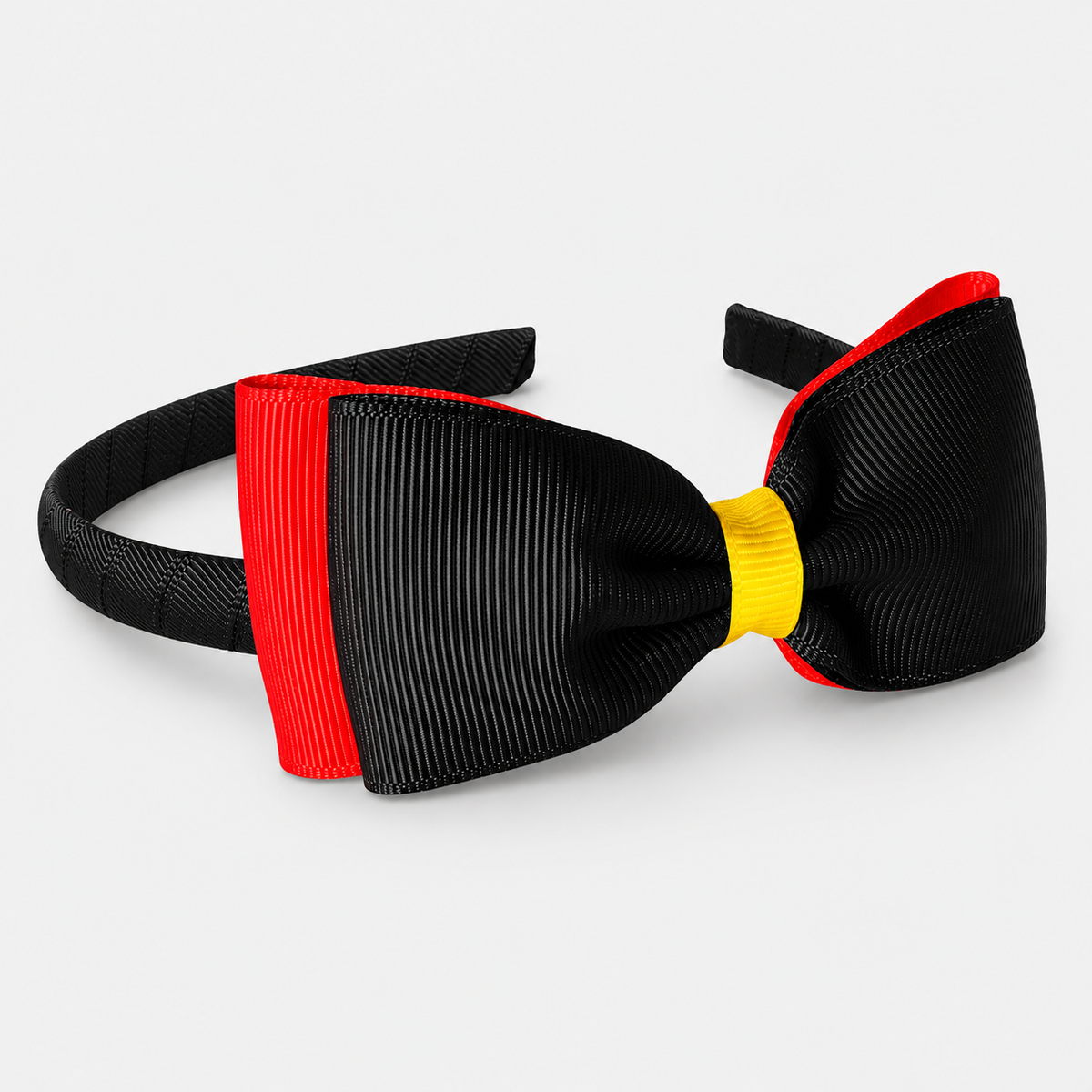 Headband with Bowtie - Multi Colour - Ponytails and Fairytales