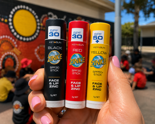 Black + Red + Yellow Zinc Stick Pack - Ponytails and Fairytales