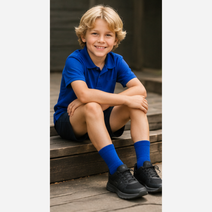 Blue House Socks
