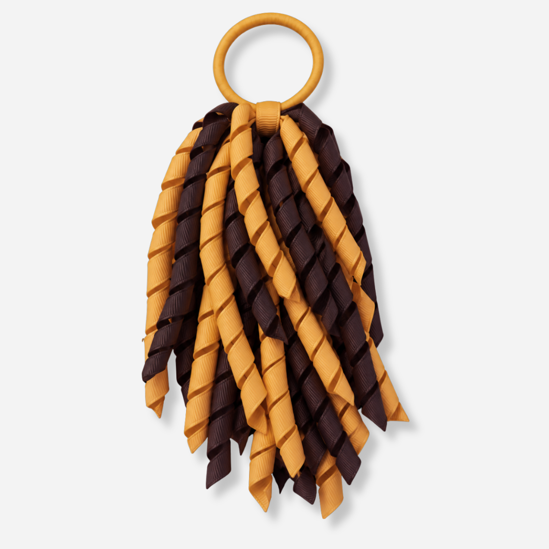 Brown & Gold Hair Accessories
