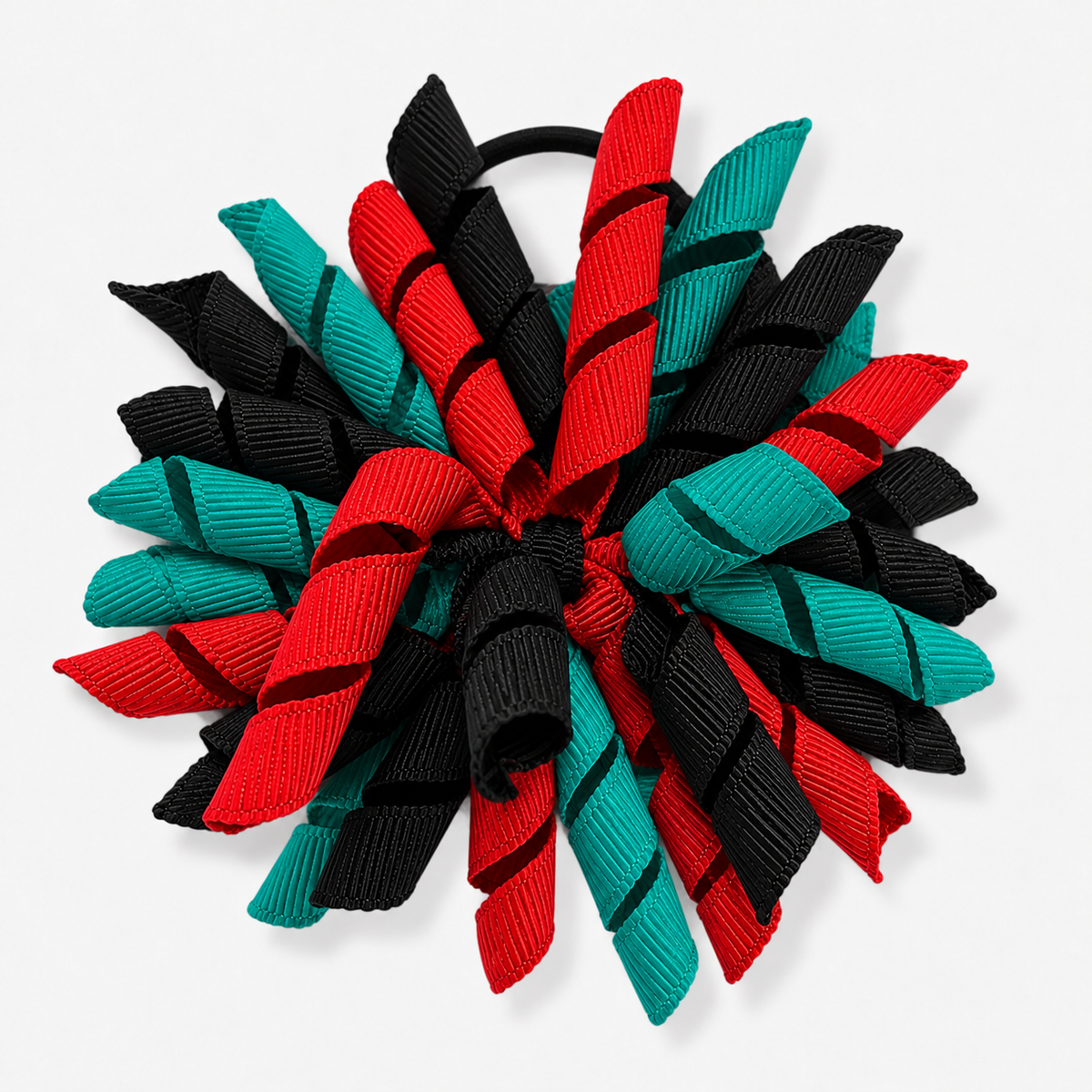 Black & Red & Jade Hair Accessories