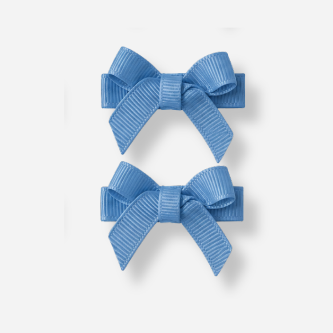 No Slip Bow Clips (2pc) - Ponytails and Fairytales
