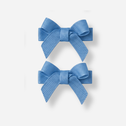 No Slip Bow Clips (2pc) - Ponytails and Fairytales
