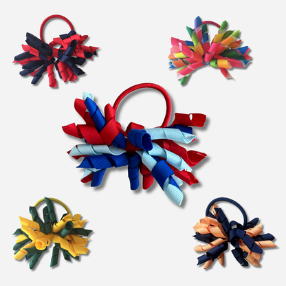 Curly Tie - Multi Colour