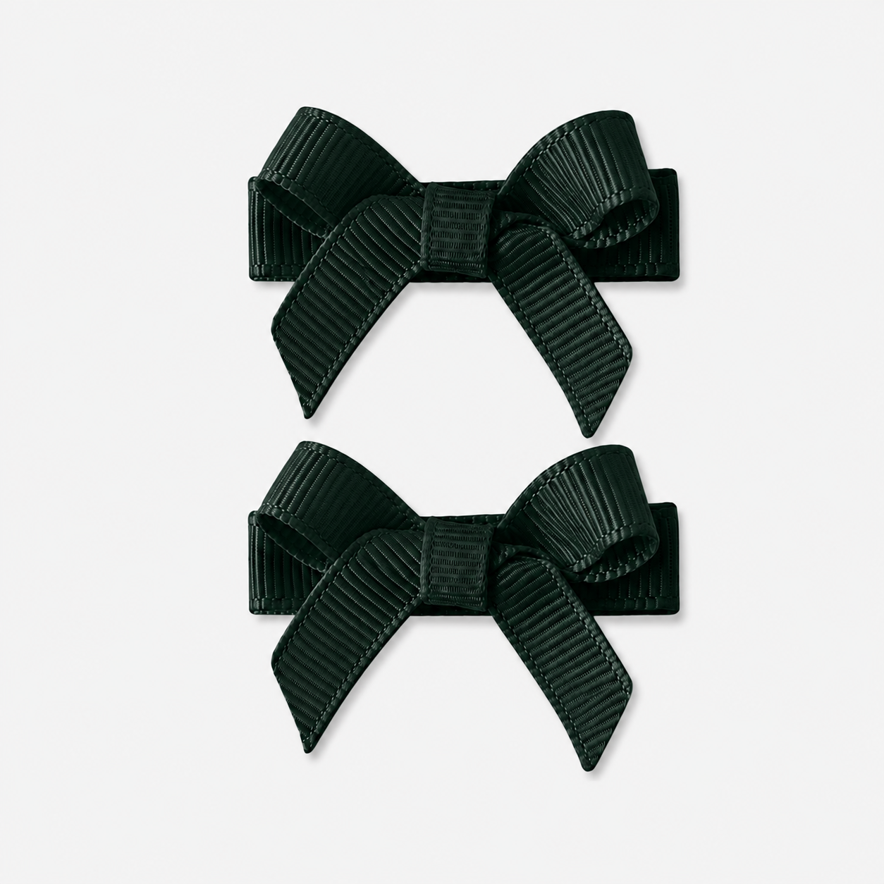 No Slip Bow Clips (2pc) - Ponytails and Fairytales