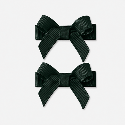 No Slip Bow Clips (2pc) - Ponytails and Fairytales