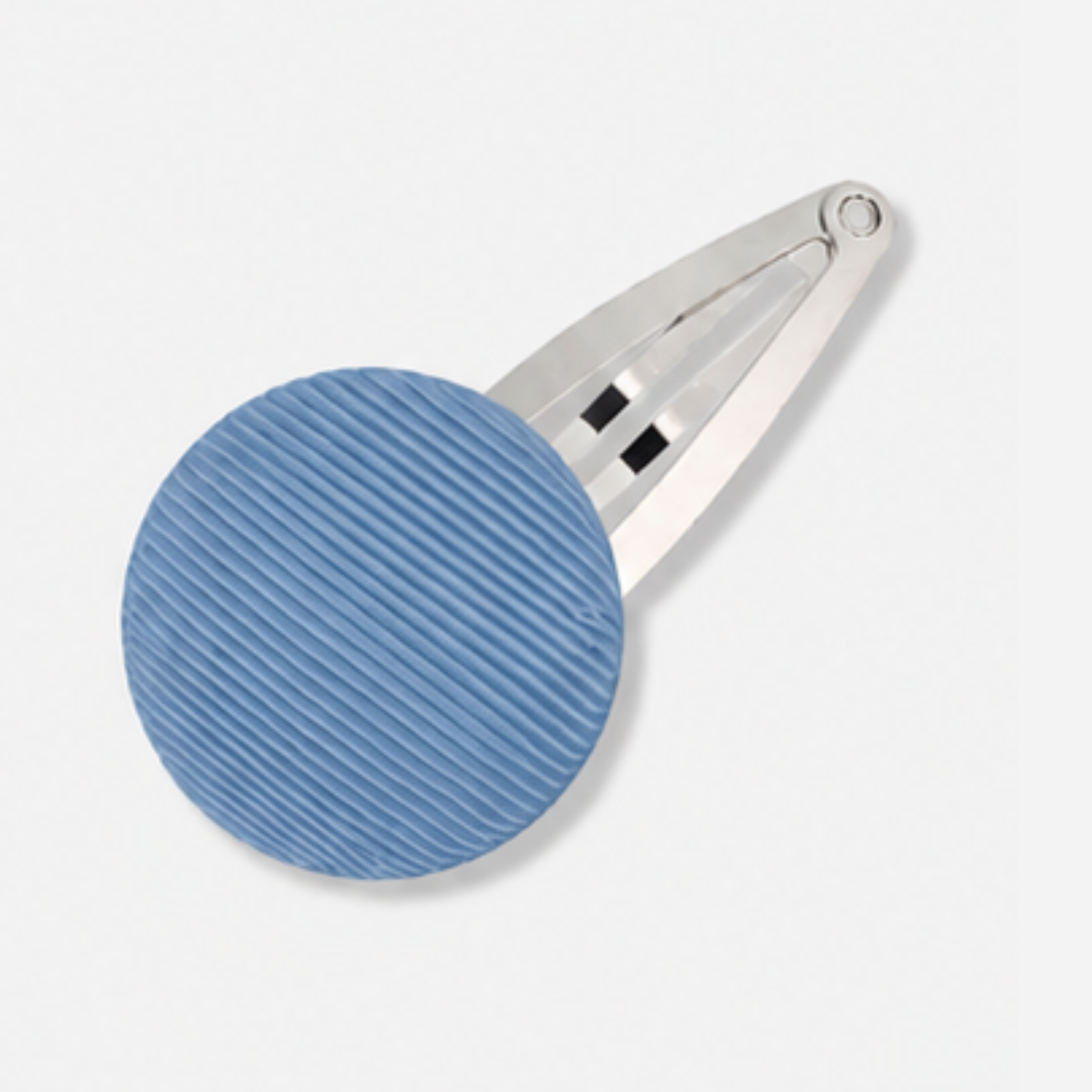 Covered Buttons: Solid Colours - Cornflower Blue
